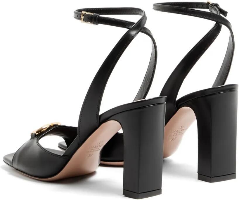 Valentino Garavani VLogo The Bold Edition kalfsleren sandalen 90 mm Zwart - Foto 3