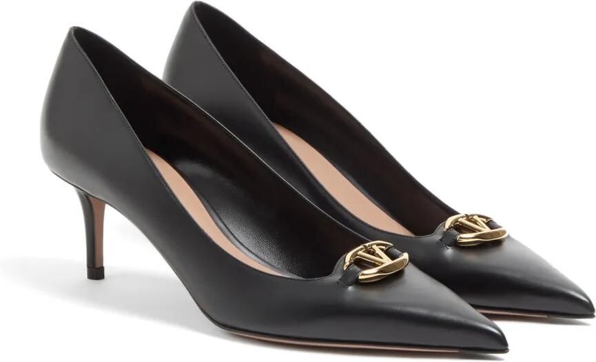 Valentino Garavani VLogo The Bold Edition lakleren pumps 60mm Zwart - Foto 2