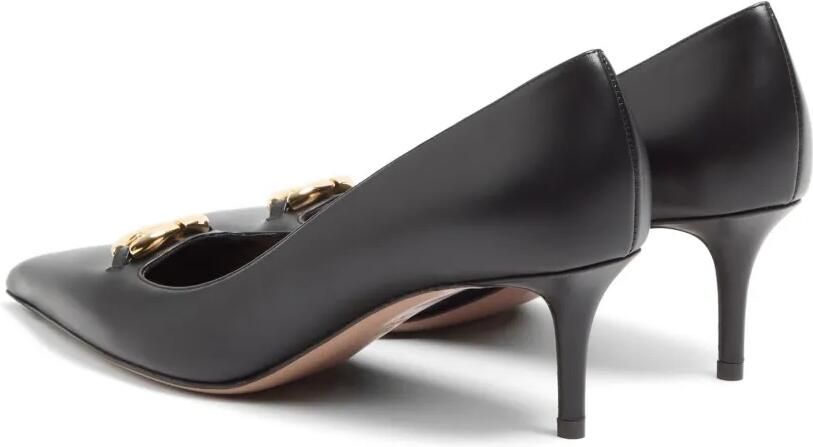 Valentino Garavani VLogo The Bold Edition lakleren pumps 60mm Zwart - Foto 4