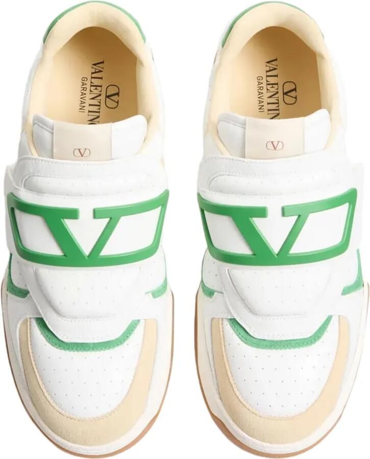 Valentino Garavani VLogo touch-strap sneakers Wit - Foto 2