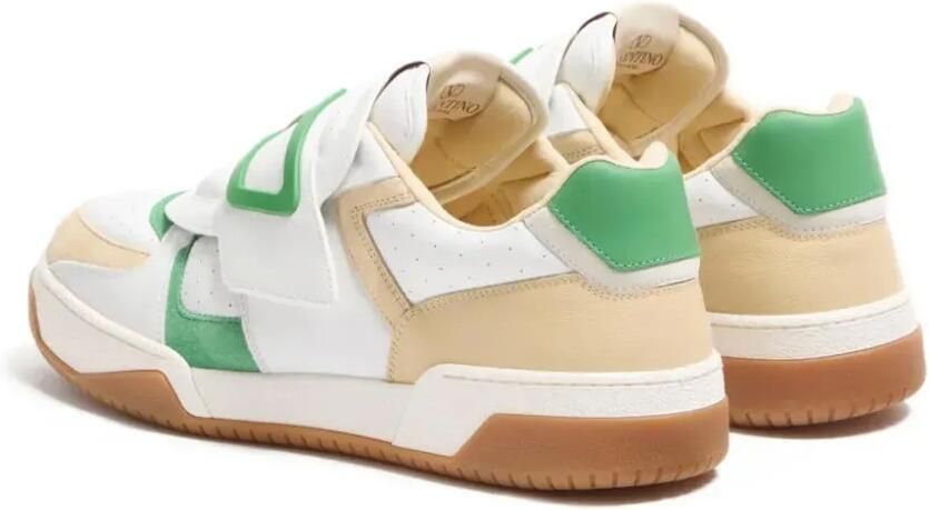 Valentino Garavani VLogo touch-strap sneakers Wit - Foto 3