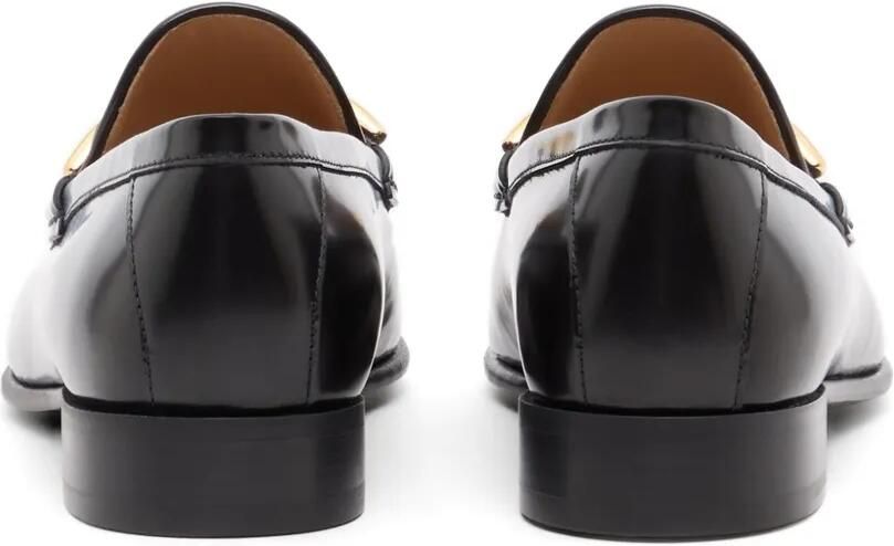 Valentino Garavani VLogoThe Bold Edition calfskin loafers Zwart - Foto 3