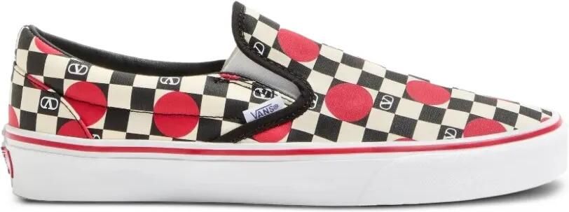 Valentino Garavani x Vans Classic VLogo-detail sneakers Beige
