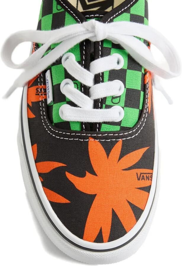 Valentino Garavani x Vans geruite Tropical Leaves sneakers Groen - Foto 3