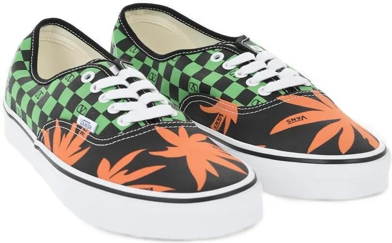 Valentino Garavani x Vans VLogo geruite sneakers met Tropical Leaves print Zwart - Foto 4