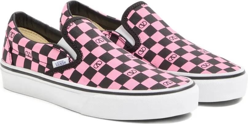 Valentino Garavani x Vans Vlogo geruite sneakers Roze - Foto 5
