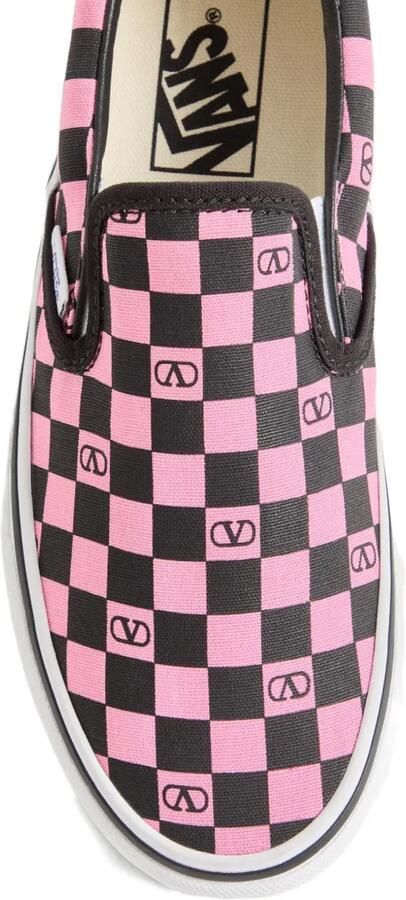 Valentino Garavani x Vans Vlogo geruite sneakers Roze - Foto 4