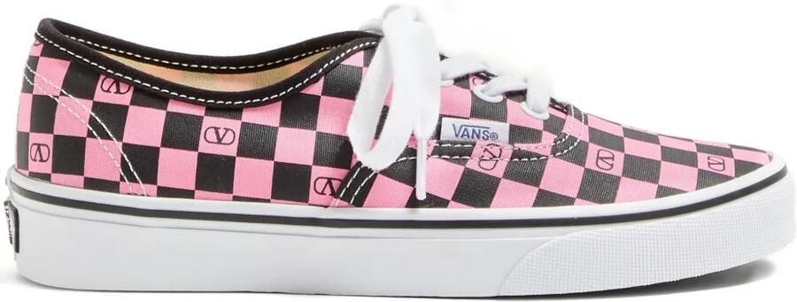 Valentino Garavani x Vans VLogo sneakers met print Roze