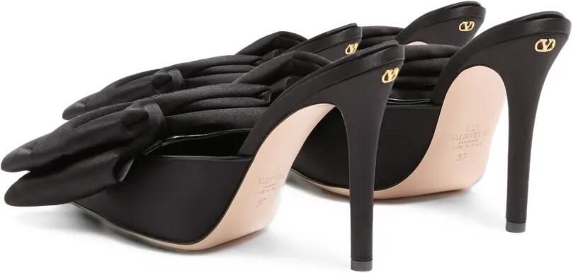 Valentino Garavani Yolande mules Zwart - Foto 5