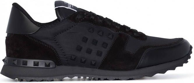 Valentino Garavani Rockstud low-top sneakers Zwart