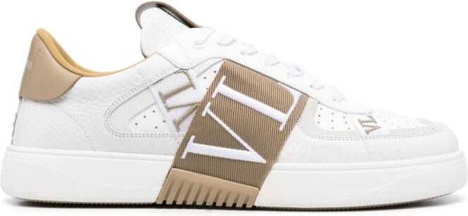 Valentino Garavani VL7N leren sneakers Wit