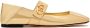 Valentino Garavani VLogo Locker Mary-Jane ballerina's Goud - Thumbnail 1