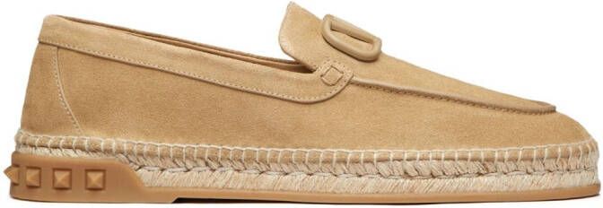 Valentino Garavani VLogo Signature espadrilles Beige