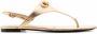 Valentino Garavani VLogo Signature sandalen Goud - Thumbnail 1