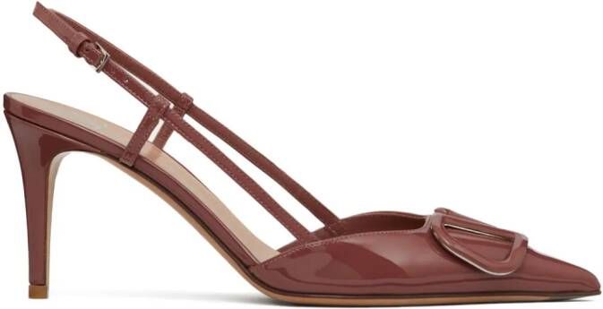 Valentino Garavani Vlogo slingback pumps Bruin