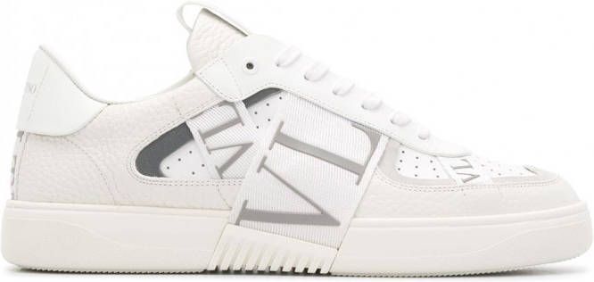 Valentino Garavani VL7N low-top leren sneakers Wit