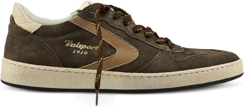 Valsport Davis suède sneakers met logo-patch Bruin - Foto 2