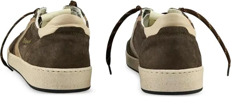 Valsport Davis suède sneakers met logo-patch Bruin - Foto 3