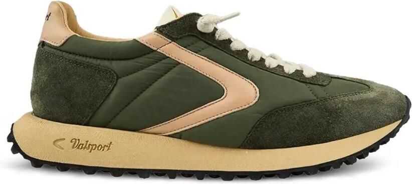 Valsport Vantage sneakers met suède vlakken Groen