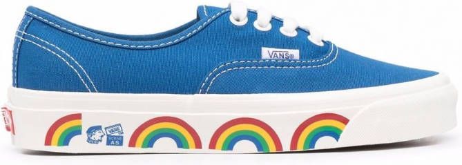 Vans Authentic 44 DX Anaheim Factory sneakers met print Blauw