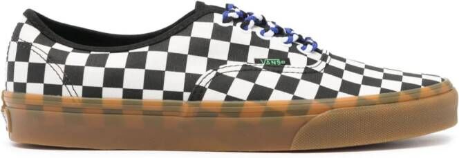 Vans Authentic geruite sneakers Wit