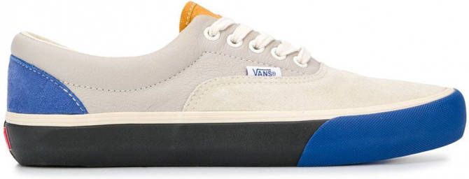Vans Authentic sneakers met colourblocking Beige