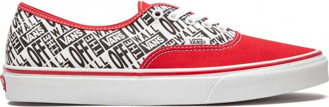 Vans Authentic sneakers Rood