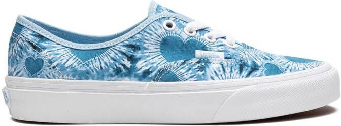 Vans Authentic sneakers met tie-dye print Blauw