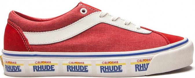 Vans Bold Ni x Rhude low-top sneakers Rood
