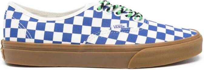 Vans Geruite canvas sneakers Wit