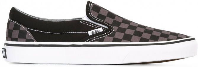 Vans checked slippers Grijs