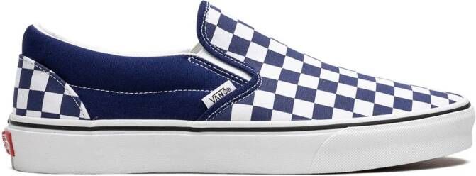 Vans "Classic geruite Beacon Bluesneakers" Blauw