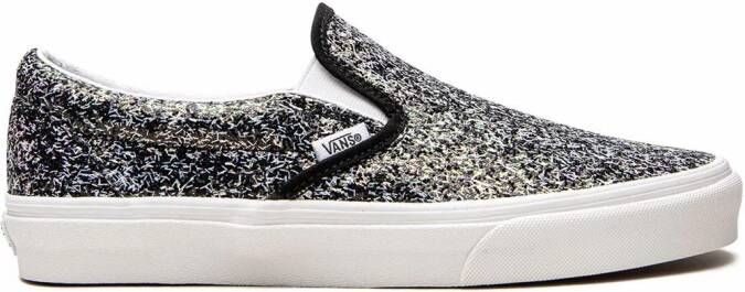 Vans "Classic slip-on Shiny Party sneakers" Zwart