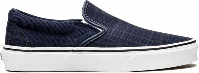 Vans Classic slip-on sneakers Blauw