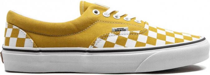 Vans Era geruite sneakers Geel