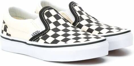 Vans Kids Classic slip-on sneakers Zwart