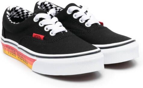 Vans Kids Era low-top sneakers Zwart