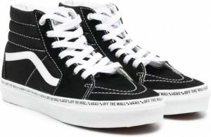 Vans Kids Old Skool high-top sneakers Zwart