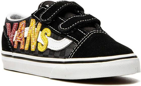 Vans Kids Old Skool low-top sneakers Zwart