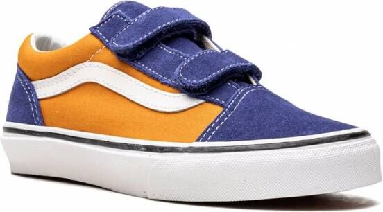 Vans Kids Old Skool sneakers met klittenband Oranje