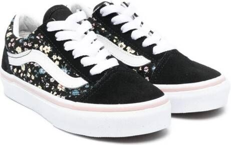 Vans Kids Old Skool sneakers met print Zwart