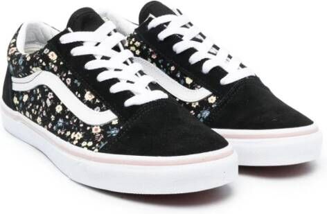 Vans Kids Old Skool sneakers met print Zwart