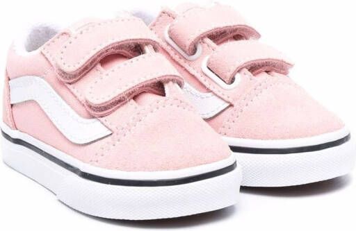 Vans Kids Old Skool V sneakers met klittenband Roze