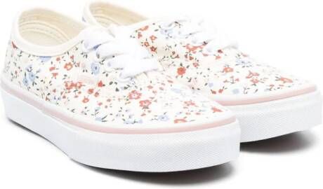 Vans Kids Sneakers met bloemenprint Beige