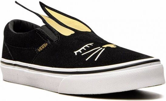 Vans Kids Sneakers met konijnenoor Zwart