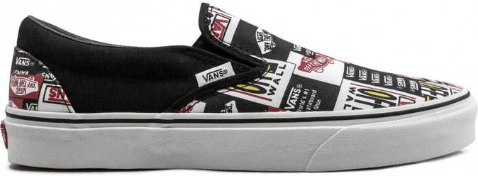 Vans Klassieke slip-on sneakers Zwart