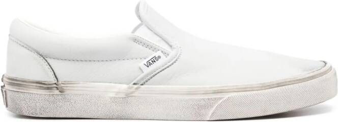 Vans Leren sneakers Grijs