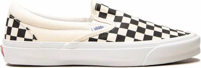 Vans "OG Classic Slip-On LX Checkerboard sneakers" Wit