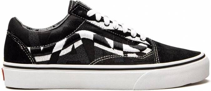 Vans "Old Skool Embroidered Logo sneakers" Zwart