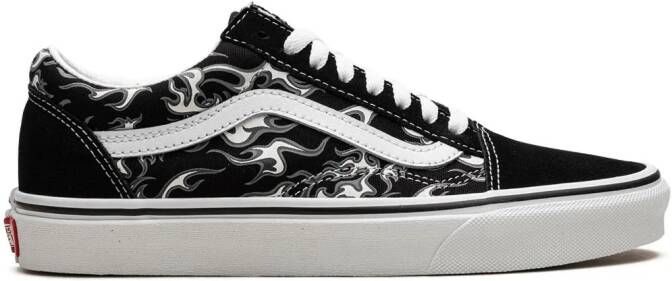 Vans "Old Skool Flames sneakers" Zwart